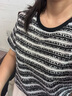 伊芙丽（eifini）【万向弹】伊芙丽无侧缝撞色压线直筒拖地裤女新款弹力裤 本白色 M 100-110斤 实拍图