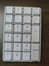 爱国者（aigo）N18MAX白色 数字小键盘 无线2.4G 剪刀脚结构 笔记本台式通用 财会收银柜台证券用 小键盘 实拍图