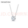 施华洛世奇（SWAROVSKI）Una项链女灵粹优雅吊坠轻奢气质送女友毕业礼物女 125周年镀白金色5567931 实拍图