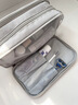 KDISV德国高端洗漱包出差旅行男士干湿分离防水便携套装女大容量小号 经典灰【干湿分离 三层大容量】 收纳化妆梳洗包洗簌袋 实拍图