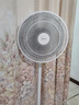美的（Midea）【品质推荐】七叶轻音柔风电风扇/家用省电落地扇/台式电扇/广角摇头节能宿舍小型风扇 SAE35CA 实拍图