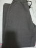 真维斯（Jeanswest）休闲裤子男士宽松直筒夏季款哈伦男款男生百搭潮流青年长裤子春秋 深灰色 L 实拍图