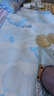 babycare婴儿天丝苎麻凉席宝宝透气凉垫幼儿园抗菌凉席鲸鱼乐车56*100CM 实拍图