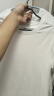 京东京造【3件89.9元】T恤男短袖男男士T恤夏季白小T男女同款 卡其绿色 L 实拍图