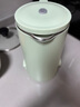 LOTOR迷你豆浆机家用小型破壁机五谷杂粮全自动免过滤1-2人食3米糊榨汁机 绿色 0.66L 升级款 实拍图