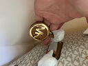 MICHAEL KORS迈克高仕 MK 经典款 Voyager 中号皮质托特包通勤手提单肩 香草白 150 中号 实拍图