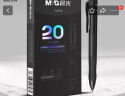 晨光(M&G)文具K35 按动中性笔学生0.5黑笔签字笔商务子弹头考试专用水笔高颜值办公用品 黑色 10支/盒 实拍图