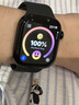 Apple/苹果 Watch Series 10 智能手表GPS款42毫米亮黑色铝金属表壳黑色运动型表带S/M MX1M3CH/B 实拍图