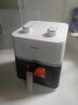 美的（Midea）空气炸锅易用旋钮 家用实用大容量5.3L 不用翻面 蒸汽嫩烤 轻音烘炸 金属内腔 不粘易洗  KZE535J5 实拍图