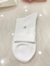 皮尔卡丹袜子男夏季棉100%纯棉袜抗菌防臭商务中筒袜男士新疆长绒棉五双 实拍图