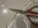 开学文具剪刀闹钟夜光闹钟计时器 【秒杀福利】家用剪刀红色中号 实拍图