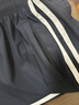 校服裤子藏青色二条杠夏季直筒初中高中小学生青少年深蓝校裤男女 二条杠藏青色 夏季冰丝薄款 180 (3XL) 【建议身高170-175】 实拍图