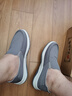 布舍元（BUSHEYUAN）休闲帆布鞋老北京布鞋一脚蹬懒人板鞋单鞋男士331-1711 灰色 42  实拍图
