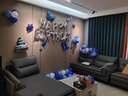 新新精艺 生日装饰周岁场景布置男孩浪漫惊喜告白成人儿童派对气球蓝色 实拍图