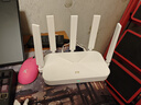 中兴（ZTE）巡天 AX3000满血WIFI6千兆无线路由器 自研双核主芯片 5G双频穿墙王wifi路由 Mesh 3000M速率 实拍图