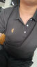 U.S. POLO ASSN.polo衫男短袖夏季保罗商务休闲翻领男装上衣t恤经典黑L 实拍图