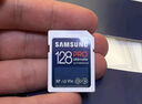 三星（SAMSUNG）128GB SD存储卡 高速PRO蓝卡 U3SD相机内存卡支持微单/单反相机4K视频 读速180MB/s写速130MB/s 实拍图