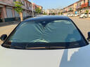揽臣汽车遮阳挡防晒前挡风玻璃车内降温隔热遮光帘罩伞板夏季停车必备 别克英朗E5昂科拉昂扬E4君威君越凯越威朗微蓝 实拍图
