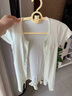 童泰（TONGTAI）婴儿短袖连体衣夏季纯棉宝宝衣服新生儿家居服儿童哈衣2件装 粉色 90cm 实拍图
