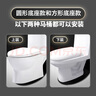 潜水艇马桶盖通用坐便器盖子家用加厚盖板老式抽水马桶圈器配件缓降 V型耐压圆底座快拆款MG1 实拍图