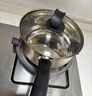 炊大皇304不锈钢奶锅+蒸屉辅食锅汤锅婴儿宝宝煮牛奶热奶锅泡面锅18cm 实拍图