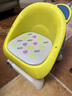 Baby Phoenix宝宝餐椅叫叫椅婴儿餐桌椅儿童吃饭座椅子小孩凳子靠背椅家用 单椅【发声款PVC软垫】黄色 实拍图