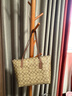 蔻驰（COACH）【品牌直供】女士中号托特包单肩手提包4455IME74 实拍图