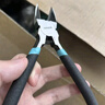 山泽水口钳斜口钳6英寸模型剪钳 电工剪线钳剪塑料 斜嘴钳偏口钳WJQ02 实拍图