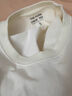 马登工装重磅t恤男夏透气纯棉短袖男款美式复古高街白色半袖打底衫 米白色 单件【cleanfit/男生白t】 XL (180) 实拍图