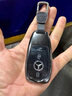 迪加伦适用奔驰E级钥匙包 C级GLC A200L E300l 260 S级汽车钥匙套壳改装 升级全包-太空灰+真皮钥匙扣 奔驰A级C级E级G级AMG GT GLB 实拍图
