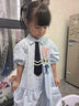 巴拉巴拉女童裙子儿童连衣裙2025夏条纹衬衫裙子208225111047 实拍图