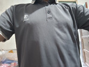 啄木鸟（TUCANO）短袖t恤男纯色polo打底衫商务时尚休闲百搭上衣男装灰蓝L 实拍图