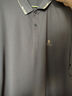 梦特娇（MONTAGUT）夏季男士Polo衫含桑蚕丝商务刺绣休闲百搭T恤 银灰 52  实拍图