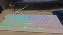 美加狮MAD 60 68 HE/MAD 68 Pro 磁轴键盘有线连接客制化机械61/68键轻巧配列网页驱动电竞游戏键盘 MAD 68 RGB 白色 磁珀轴Pro 实拍图