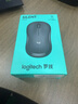 罗技（Logitech）M221 轻音鼠标 无线鼠标 办公鼠标 对称鼠标 带无线微型接收器 雾霭蓝 实拍图