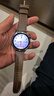 威千图适用华为手表表带真皮GT5/5pro/Watch5/4/4pro/3/3pro/GT4/3/2运动表带腕带男46/48表盘【棕色】 实拍图