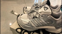 adidas明星同款下班鞋SHADOW FEVER缓震防滑厚底老爹鞋阿迪达斯   浅灰/深灰/晶白   43 实拍图