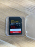闪迪（SanDisk）128GB SD内存卡 V90 8K U3 C10 高速相机存储卡 读写速300MB/s IP68 6米防摔 影院级高清拍摄 实拍图