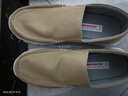 回力 Warrior 休闲鞋男一脚蹬帆布鞋子男时尚百搭织物男鞋懒人鞋 WXY-B011Z 卡其色 41 实拍图