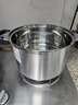 美厨（maxcook）汤锅 304不锈钢汤锅汤煲24cm 加厚复合底 电磁炉通用MCT8220 实拍图