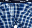BXMAN宽松男士内裤男平角裤纯棉梭织阿罗裤睡裤 3条装EW550015 185XXL 实拍图