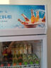 新飞 （Frestec）展示柜冷藏保鲜柜酒水饮料冰柜双开门冷藏柜酒店冷藏保鲜柜超市直冷玻璃门风冷无霜冰箱立式冷柜 大单门蓝白400L【直冷省电】5层 实拍图