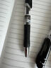 晨光（M&G）k35按动中性笔0.5经典办公子弹头签字笔大容量学生用考试碳素水笔墨蓝医生处方笔 【试用装】黑色3支 实拍图