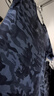 范斯蒂克（vansydical）跑步运动套装女夏健身晨跑服快干短袖T恤羽毛球服训练马拉松套装 灰蓝迷彩+黑色短裤TC65951 L【建议：105-115】 实拍图