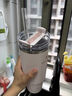 STANLEY网红吸管杯水杯保温杯大容量办公车载不锈钢杯子591ML-霜白 实拍图
