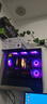 AOCCG393B黑色 游戏电脑台式海景房主机箱 双面玻璃/MATX主板/360水冷/9风扇位/270°全景/上下分仓 实拍图