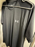 安德玛（UNDERARMOUR）春夏Vanish男子训练运动短袖T恤1383973 灰色011 XL 实拍图