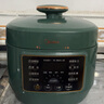 美的（Midea）小绿锅电压力饭锅家用2-3人 多功能智能预约开盖火锅高压锅炖汤煮粥MY-S340复古绿饭煲2.5L 实拍图