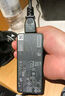 联想（lenovo）原装100W电源适配器Type-C充电器100W笔记本氮化镓充电器USB-C便携PD快充ThinkPad电脑充电线 黑色 实拍图