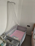 coolbaby婴儿床多功能可折叠可移动拼接床带尿布台蚊帐宝宝床 全家桶 实拍图